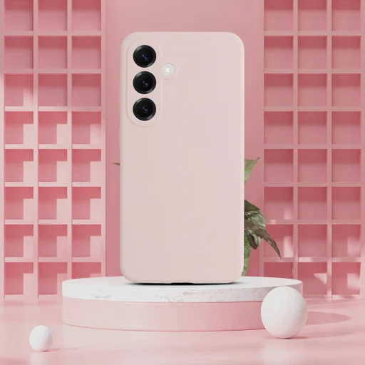 MagColor Pure tok Samsung Galaxy S25 Edge púder rózsaszín tok - 5