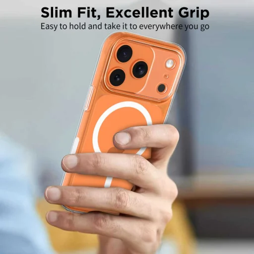 iPhone 17 Pro Átlátszó tok Tech-protect Magpeak Magsafe CC - 5