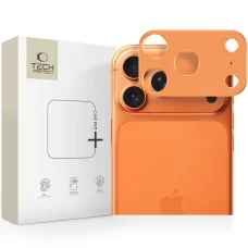 iPhone 17 Pro Tech-Protect Camalloy Fit+ kamera védő Cosmic Orange üvegfólia