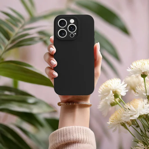 MagColor Pure tok iPhone 17 Pro Max fekete tok - 6