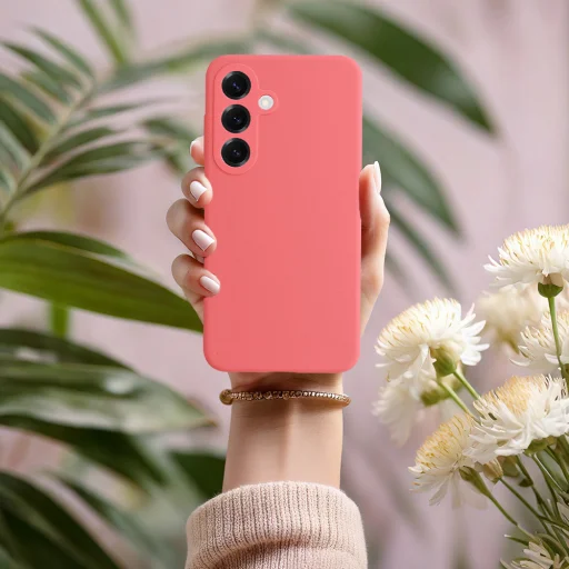 MagColor Pure Samsung Galaxy S25 piros tok - 6