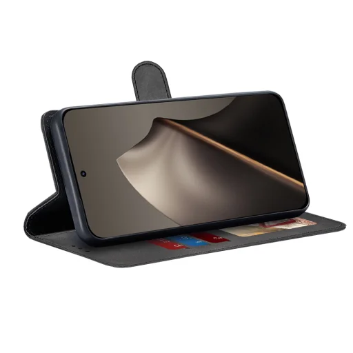 Xiaomi 15T Fekete Techsuit Diary Book tok - 2