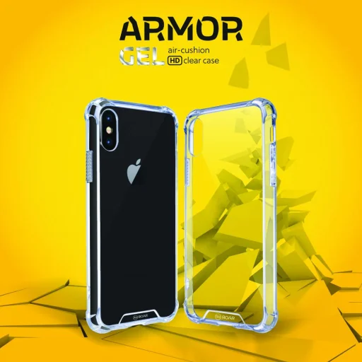 iPhone 17 Air átlátszó tok Armor Jelly Case Roar - 5