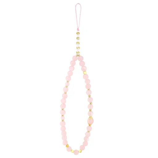  iPhone 16 Pink Guess PU bőr 4G Színes Gyűrűs Pánt MagSafe Tok - 6