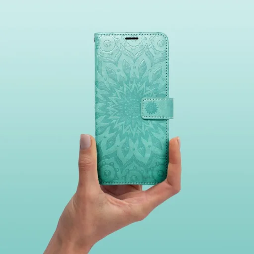 MEZZO fliptok XIAOMI Redmi A5 (173,3 x 79,4 x 8,26) mandala zöld tok - 3