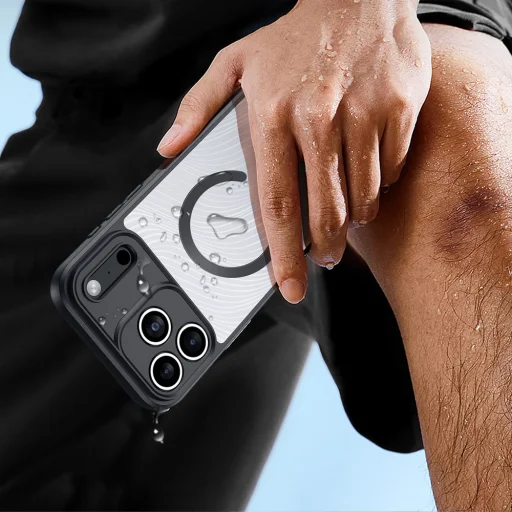 Dux Ducis AIMO Mag tok iPhone 17 Pro-hoz MagSafe kompatibilis - Fekete - 6