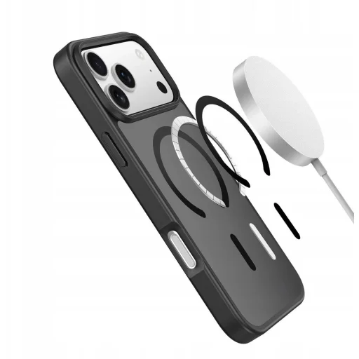 Dux Ducis Yind iPhone 17 Pro Max tok MagSafe kompatibilis - Fekete tok - 5