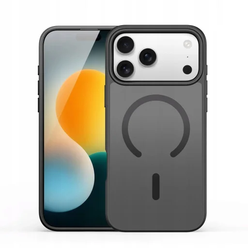 Dux Ducis Yind iPhone 17 Pro Max tok MagSafe kompatibilis - Fekete tok - 1