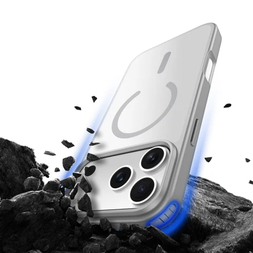 Dux Ducis Yind iPhone 17 Pro tok kompatibilis MagSafe-fel - Szürke tok - 6