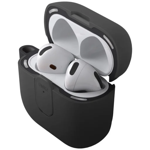 Uniq Clyde Lock Case AirPods 4 tok - Fekete - 2
