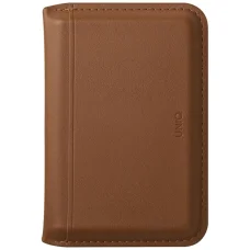 Uniq Lyden DS RFID mágneses pénztárca telefontartóval - Barna