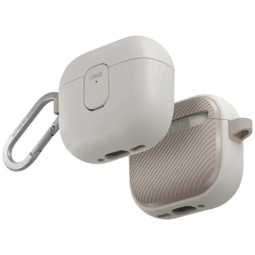 Uniq Clyde Lock tok AirPods 4-hez - Bézs - 1