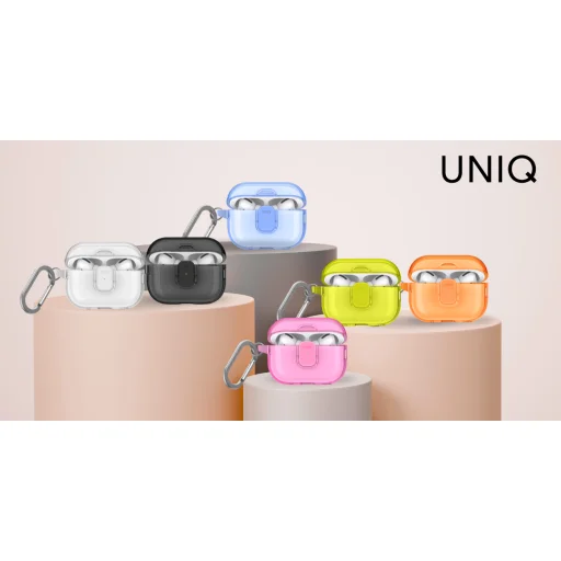 Uniq Glase Pro tok AirPods Pro 2-hez - Fekete - 4