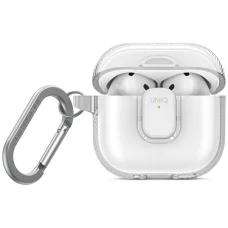 Uniq Glase Pro tok AirPods 4-hez - Átlátszó,