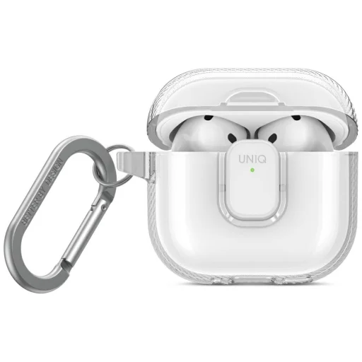 Uniq Glase Pro tok AirPods 4-hez - Átlátszó, - 1