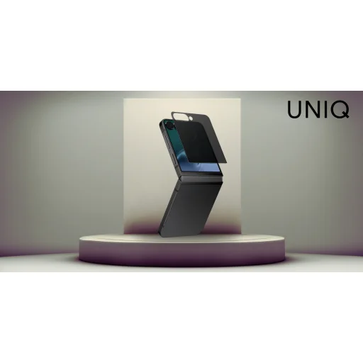 Uniq Optix Privacy tempered glass for Samsung Galaxy Z Flip 7 - 5