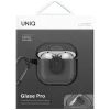 Uniq Glase Pro tok AirPods 4-hez - Fekete thumbnail