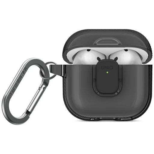 Uniq Glase Pro tok AirPods 4-hez - Fekete - 1
