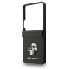 Samsung Galaxy Z Flip 7 Karl Lagerfeld Saffiano Karl&Choupette Pin tok fekete thumbnail