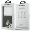 Samsung Galaxy Z Flip 7 Karl Lagerfeld Saffiano Karl&Choupette Pin tok fekete thumbnail