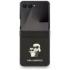 Samsung Galaxy Z Flip 7 Karl Lagerfeld Saffiano Karl&Choupette Pin tok fekete thumbnail
