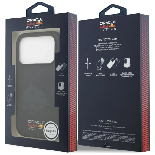 Apple iPhone 17 Pro Tengerészkék Red Bull szilikon tok MagSafe - 8