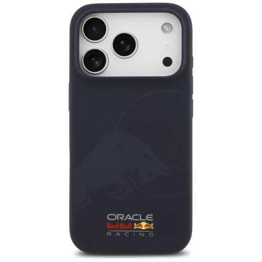  Apple iPhone 17 Pro Tengerészkék Red Bull szilikon tok MagSafe - 3