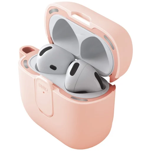 Uniq Clyde Lock tok AirPods 4-hez - Rózsaszín - 2