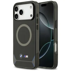 iPhone 17 Pro Max Kék BMW M IML fém gombokkal és logóval ellátott MagSafe tok