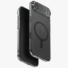  iPhone 17 Fekete Uniq Airsuit Air Magclick Töltő Tok