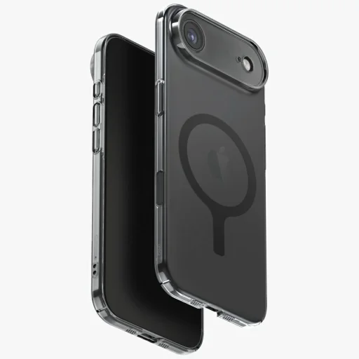  iPhone 17 Fekete Uniq Airsuit Air Magclick Töltő Tok - 1
