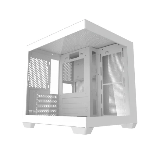 Darkflash C275P számítógép ház ventilátorok nélkül (Fehér) - 7