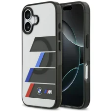  iPhone 17 Antracit BMW M IML Fém gombok Trikolor vonalak MagSafe tok