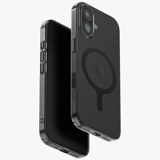  iPhone 17 Fekete Uniq Airsuit Magclick töltőtok - 1