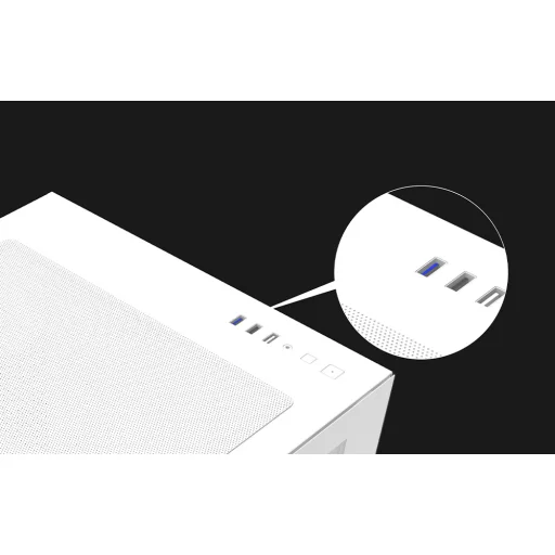 Darkflash C275P számítógépház ventilátorok nélkül (Fekete) - 17