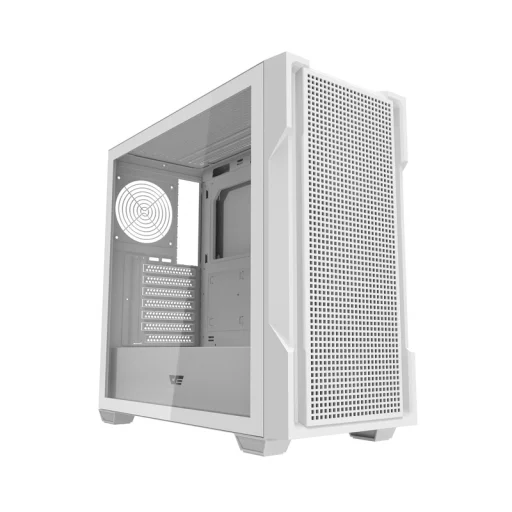 Darkflash DS900 Mesh Computer Case without Fans (White) - 6