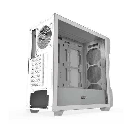 Darkflash DS900 Mesh Computer Case without Fans (White) - 1