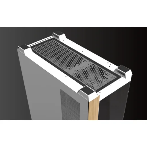 Darkflash DS900W számítógépház ventilátorok nélkül (fehér) - 13