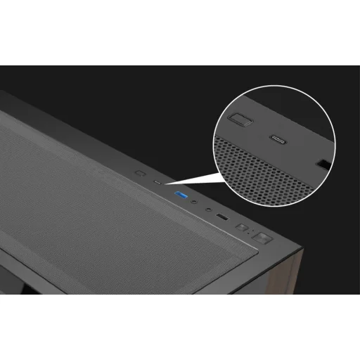 Darkflash DS900W számítógépház ventilátorok nélkül (fehér) - 15