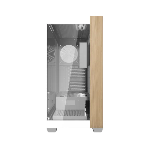 Darkflash DS900W számítógépház ventilátorok nélkül (fehér) - 5