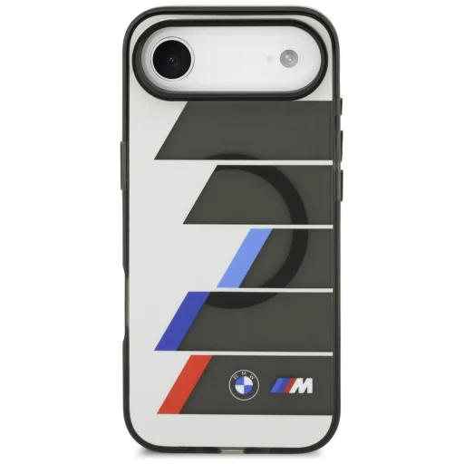 iPhone 17 Antracit Air BMW M IML fém gombok trikolor vonalak MagSafe tok - 3