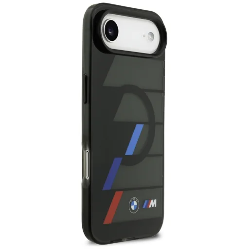  iPhone 17 Fekete BMW M IML Fém Gombok Trikolor Csíkok MagSafe tok - 4