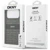  iPhone 17 Pro Max fekete DKNY Repeat Texture Pattern tok - 8