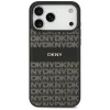  iPhone 17 Pro Max fekete DKNY Repeat Texture Pattern tok - 3
