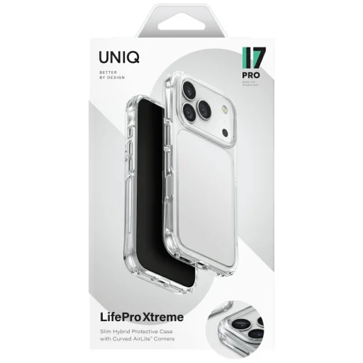  iPhone 17 Pro Átlátszó Uniq Lifepro Xtreme tok - 6