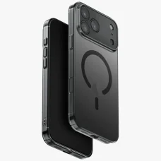  iPhone 17 Pro Max Fekete Uniq Airsuit tok Magclick töltéssel