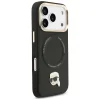  iPhone 17 Pro Max Fekete Karl Lagerfeld Nagy Pánt Karl Fém Logó MagSafe tok - 4