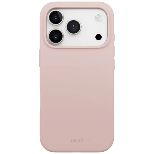  iPhone 17 Pro Pink Uniq Lino Magclick töltős tok - 2