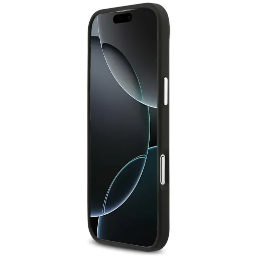  iPhone 17 Fekete Karl Lagerfeld FW Grained Karl & Choupette Fej Párnák és Logó tok - 5