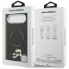  iPhone 17 fekete Karl Lagerfeld Karl & Choupette Pins MagSafe tok - 8